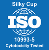 ISO 10993-5 Cytotoxicity Tested  Silky Cup