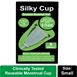Silky Cup A "Clinically Tested" Reusable Menstrual Cup