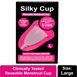 Silky Cup A "Clinically Tested" Reusable Menstrual Cup