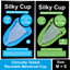 Silky Cup Menstrual Cup Vaginal Cup, Menses Cup, Menstruation Cup, Masikdharm Cup, Period Cup, Sanitary Cup